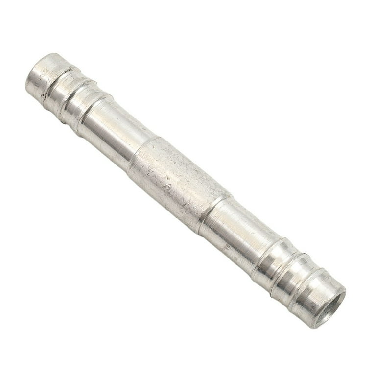 4-Pack A/C Hose Barb Straight Splice Fittings – Aluminum – #6 #8 #10 #12 (3/8” To 3/4”) – Universal