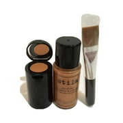 Dark 11 Stay All Day Foundation, Concealer, And Brush Kit. New In Box
