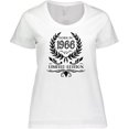 thumbnail image 3 of Inktastic Born in 1966 Limited Edition Women's Plus Size T-Shirt, 3 of 5