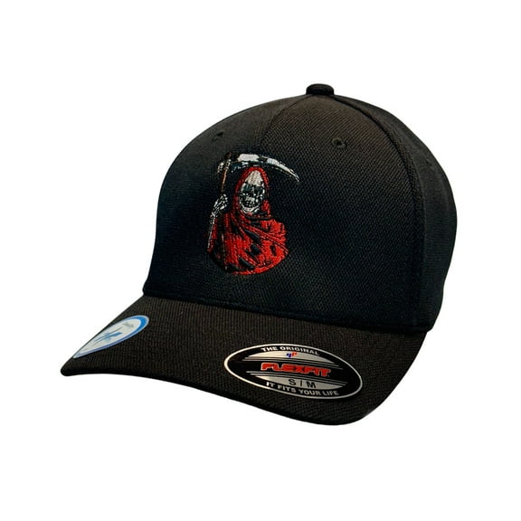 LIMITED EDITION! Red Reaper Black Flexfit "Never Fade" Cap