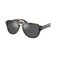thumbnail image 6 of Michael Kors Burbank Gunmetal Mirrored Pilot Men's Sunglasses MK2166 37056G 56, 6 of 7