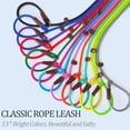 thumbnail image 4 of YIXIGGC Slip Lead Control Leash for Dogs No Pull, 13+ Colors Classic Dog Leash 6FT Pet Slip Leash, 1/4\u201d Rope Leash for Small Medium Animals Green DYF329-2211, 4 of 8