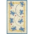 thumbnail image 5 of SAFAVIEH Kids Edweena Butterflies Area Rug, Ivory/Blue, 8' x 10', 5 of 7