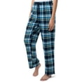 thumbnail image 2 of Fruit of the Loom Women's Beyond Soft Long Sleeve Waffle Top and Flannel Bottom Pajama Set, Sizes S-4X, 2 of 6