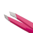 thumbnail image 4 of Tweezerman Neon Pink Mini Stainless Steel Slant Tweezer, 4 of 9