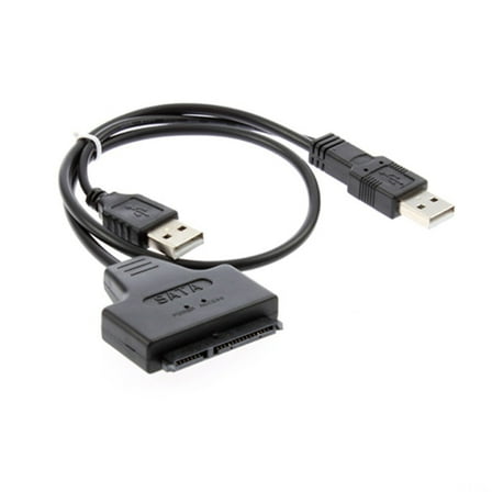 Mobutofu 1Set USB 2.0 to Cable for Hard Drive Power Cable 15.7 * 1.2 * 0.2in Data Transfer and Power Supply