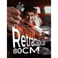 thumbnail image 3 of Cargador de coche LISEN retráctil de 96 W, carga rápida, 4 en 1, USB C, 3 of 8