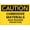 Warning Sign 1, variant on Caution Do Not Climb On Or Jump from Dock Tin Sign, 8"x12" Vintage Metal Wall Decor, Safety Alert Decor for Home Farm Bar Coffee Shop Club