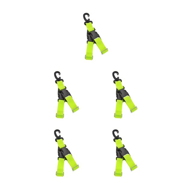 Greeniant Cordón de buceo Conveniente para llevar Instalación práctica Resistencia al desgaste Equipo de buceo Hebilla de liberación rápida Verde 5piezas Greeniant CBP191554