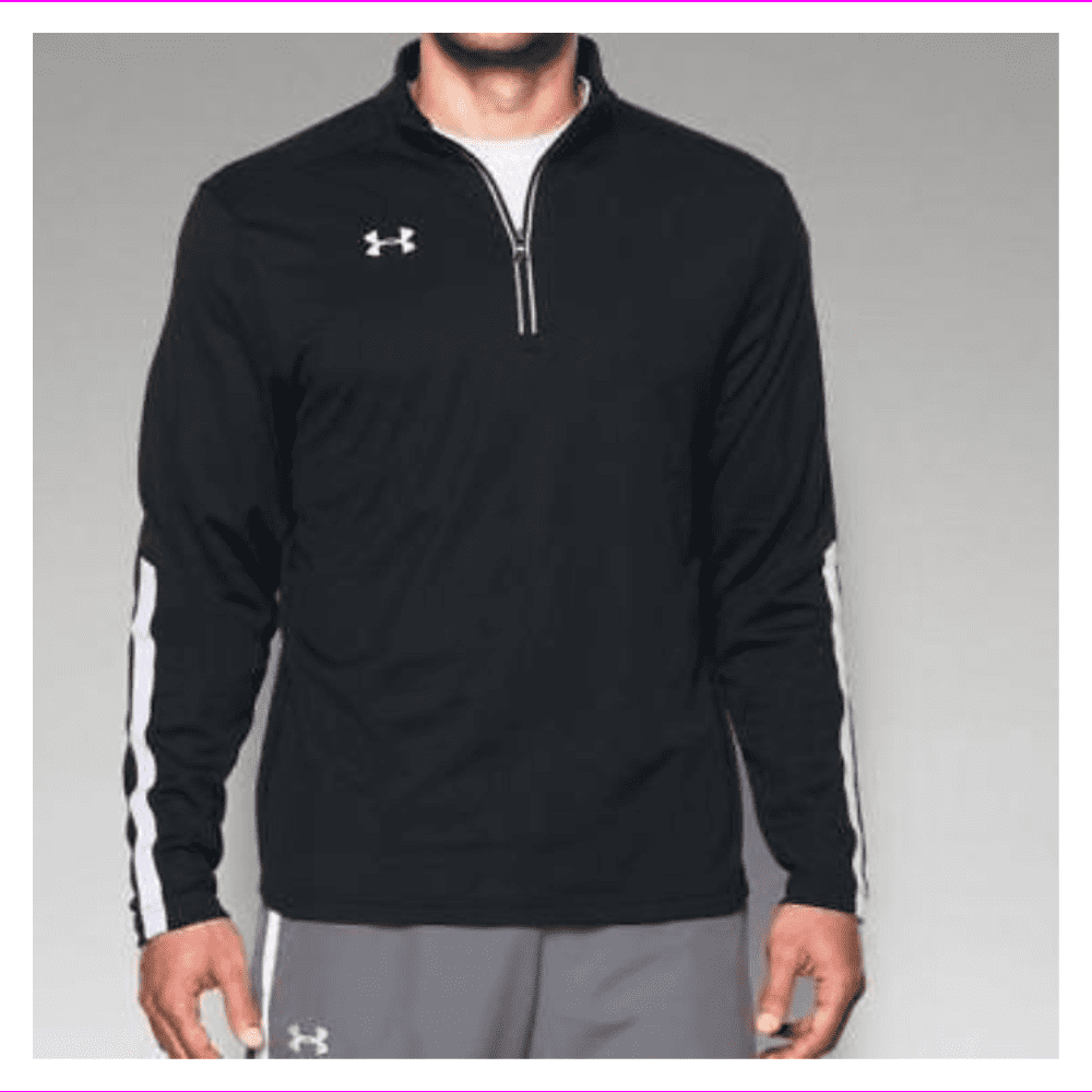 Under Armour Men's UA Qualifier 1/4 Zip Pullover L/Black