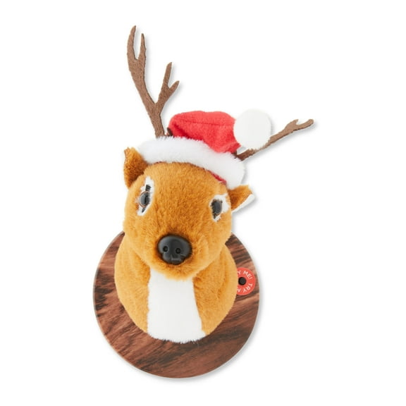 Mr. Christmas 5-inch Mini Musical Deer Ornament, Brown