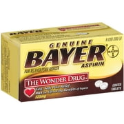 Bayer Aspirin Pain Reliever/Fever Reducer, 325mg, 50 count