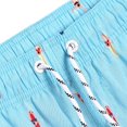 thumbnail image 3 of Men's Short Swim Trunks Athletic Shorts with Pockets Elastic Waist Quick-Drying Running Clothing Surf Shorts, 3 of 7