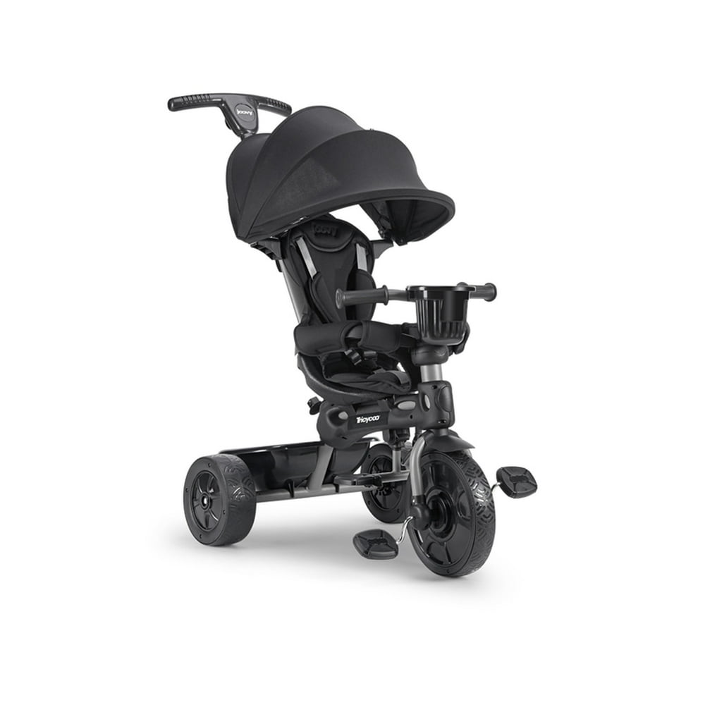 Joovy Tricycoo 4in1 Baby Tricycle for Kids, Black