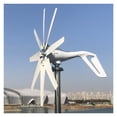 thumbnail image 1 of 1000W Wind Turbines Generator With MPPT Controller Low Noise Low Wind Speed Start 12V 24V Windmill Generator ,Easy to Install, 1 of 6