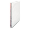 thumbnail image 2 of Economy Round Ring View Binder, 3 Rings, 0.5" Capacity, 11 x 8.5, White, 6/Pack, 2 of 7