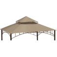 thumbnail image 1 of Ontheway Techo de toldo de repuesto para gazebo Target Madaga modelo L-GZ136PST (beige1) BWKJ Otros Deportes y Recreación, 1 of 3