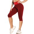 thumbnail image 4 of Vedolay High Waist Yoga Pants With Pockets Women's High Waisted Yoga Pants Stretch Sweatpants Casual Pants,Red L, 4 of 4