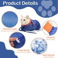 thumbnail image 5 of DEKEones Breathable Mesh Anti Scratch Adjustable Cat Grooming Bag for Nail Trimming & Bathing, 5 of 7