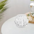 thumbnail image 4 of Candelabros de cristal transparente nórdico, candelabro decorativo de cuenco redondo para cafetería Estilo A, 4 of 8