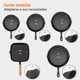 thumbnail image 2 of Juego de 5 sartenes de hierro fundido con espátula y guantes, cacerolas antiadherentes para hogar cocina camping, 2 of 8