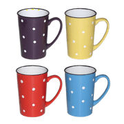 4 Pc Coffee Mug Set