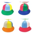 thumbnail image 4 of ROZYARD Lightweight Parents Kids Bucket Hat with Rainbow Windmill Fisherman Hat for Kids, 4 of 16