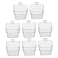 thumbnail image 5 of COMPUKAS Transparent Hydroponic Fish Wall Mounted Aquarium Plant Holders for Home Decor, 5 of 8
