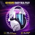 thumbnail image 3 of BENGOO Wireless Gaming Headset with Noise Canceling Microphone for PS5, PC, PS4, 2.4G/Bluetooth Gaming Headphones with USB and Type-c Connector, 3 of 11