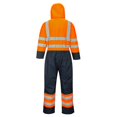 thumbnail image 3 of Portwest S485 Hi-Vis Contrast Coverall Orange/Navy, Medium, 3 of 3