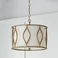 thumbnail image 6 of Capital Lighting - Cohen - 3 Light Semi-Flush Mount In Contemporary Style-13.5, 6 of 6