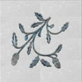 thumbnail image 1 of Ahgly Company Machine Washable Indoor Square Transitional White Smoke Area Rugs, 3' Square, 1 of 7