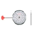 thumbnail image 2 of Reloj femenino ANGGREK movimiento de cuarzo con calendario doble 2035 2105, 2 of 8
