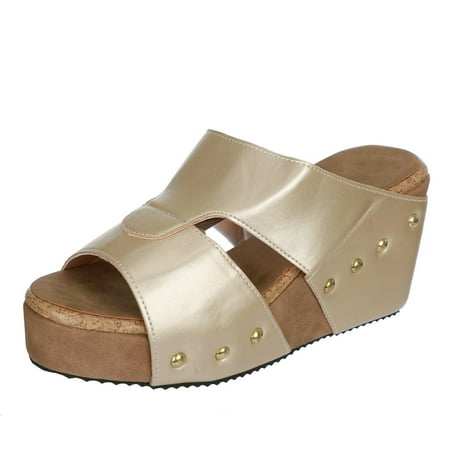 

fvwitlyh Wedge Sandals for Women Earth Spirit Slippers for Women Sandals Slipper Women Wedges Summer Beach Thick Casual Shoes Mesh Slippers for Women