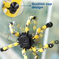 thumbnail image 4 of 12/9 piezas Fidget Spinners juguetes con cadena transformable, divertido giroscopio de la yema del dedo, sensorial, mano, peonza, juguete de enfoque, giro mecánico, espiral, giro, juguete para aliviar Muyoka Hogar, 4 of 6