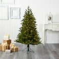 thumbnail image 6 of Nearly Natural 5' Cambridge Fir Christmas Tree with 300 Clear Warm LED Lights - Green, 6 of 10