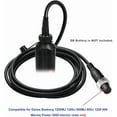 thumbnail image 4 of 1.0m Prob Power Cord for Daiwa Seaborg 1200MJ 1200J 800MJ 800J Marine 3000 Electric Fishing Reel Battery Cable, 4 of 6