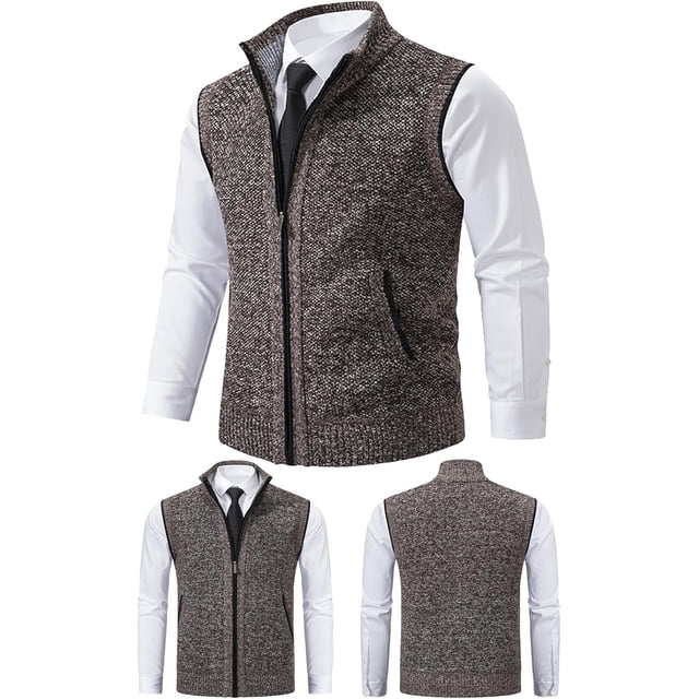 Chaleco De Lana Para Hombre |Trabajo |Diario |Ocio,Chaleco De Lana Para Hombre,Chaleco De Trabajo De Oficina De Lana Para Hombre Crazyyours,Chalecos De Ropa Exterior Para Hombre