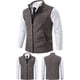 thumbnail image 1 of Chaleco De Lana Para Hombre |Trabajo |Diario |Ocio,Chaleco De Lana Para Hombre,Chaleco De Trabajo De Oficina De Lana Para Hombre Crazyyours,Chalecos De Ropa Exterior Para Hombre, 1 of 8