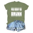 thumbnail image 4 of T-Shirt Décontracté à Manches Courtes et Col Rabattu pour Femmes, 4 of 8