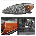 thumbnail image 2 of For 02-04 Toyota Camry TD Crystal Headlights (Chrome) TD-HD-JH-TCAM02-AM-C, 2 of 3