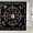 Beige, variant on Shower Curtain Pink Cherry Blossom Wreath Pentagram Pattern Aesthetic Waterproof Fabric Curtain for Bathroom Home Decor