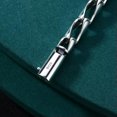 thumbnail image 3 of K-KED Pure S925 Sterling Silver Bracelet Men Women 9mm Polish Twist Link Chain -18cm/7inch-48-50g, 3 of 6