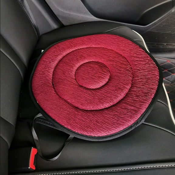 EUDIDV Comfortable 360° Rotating Seat Cushion Car Seat Rotating Revolving Cushion Memory Swivel Foam Mobility Aid Seat Breathable Seat Cover