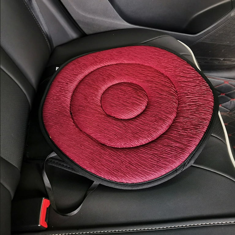 SRstrat 360° Rotating Seat Cushion Degree Swivel Seat Cushion,Car Seat  Rotating Revolving Cushion Memory Swivel Foam Mobility Aid Seat Chair  Assist for Elderly, Swivel Seat Cushion for Car 