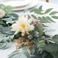 thumbnail image 6 of Handcrafted Garland Table Runner Artificial Rose Flower Vine Arch Backdrop Decorations for Outdoor Indoor Wedding Party, 6 of 9