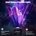 thumbnail image 3 of MLADEN Star Projector, Galaxy Projector Lighting w/Bluetooth Music Speaker & Remote Control & Time, 55 Lighting Effects ,Star Laser Projector Lamp,Bedroom Night Light Moon Projector, w/Power Adapte, 3 of 10
