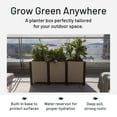 thumbnail image 3 of Tierra Verde 17-Inch x 48-Inch Raised Garden Trough Box for Patio or Deck, Khaki, 3 of 11