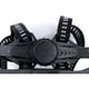 thumbnail image 2 of Casco de bicicleta de carretera, buena protección, hebilla de seguridad, resistencia al impacto, casco de ciclismo con gafas para carrera en bicicleta, negro y rojo, 2 of 8