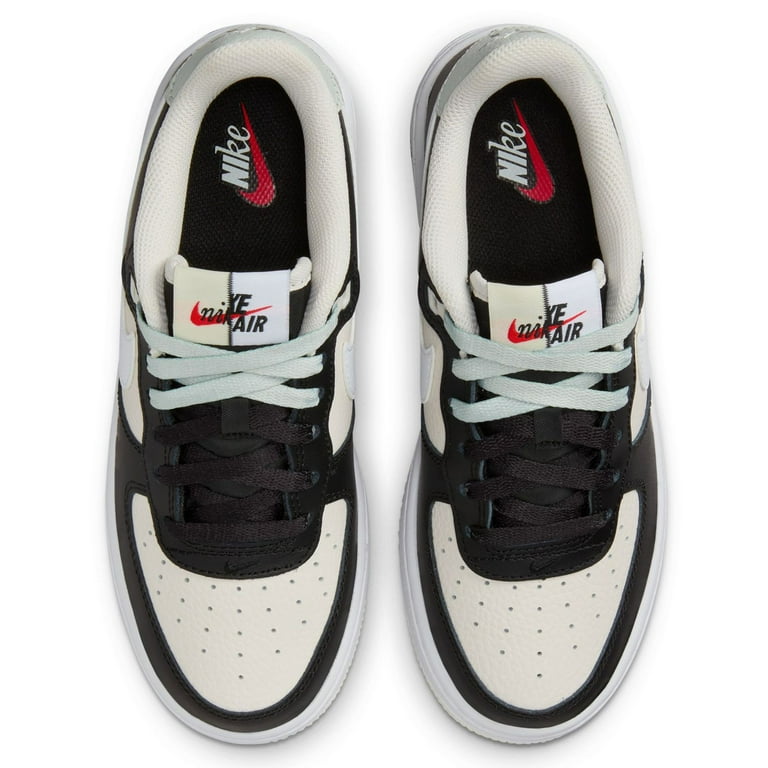 Big Kid's Nike Air Force 1 LV8 1 Black/Light Silver-Phantom